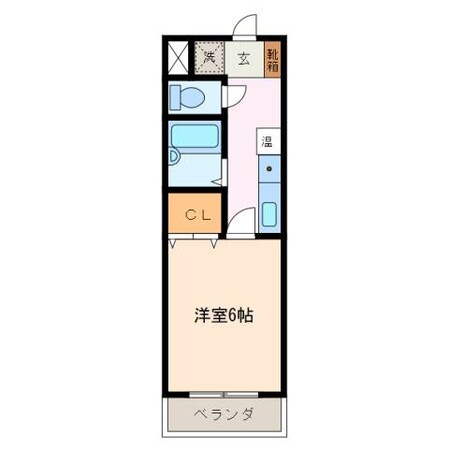 東松阪駅 徒歩43分 3階の物件間取画像